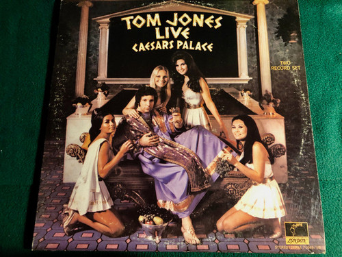 Tom Jones - Live At Caesar's Palace (2xLP, Album, TH )