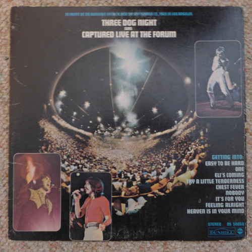 Three Dog Night - Captured Live At The Forum (LP, Album)_4250177922