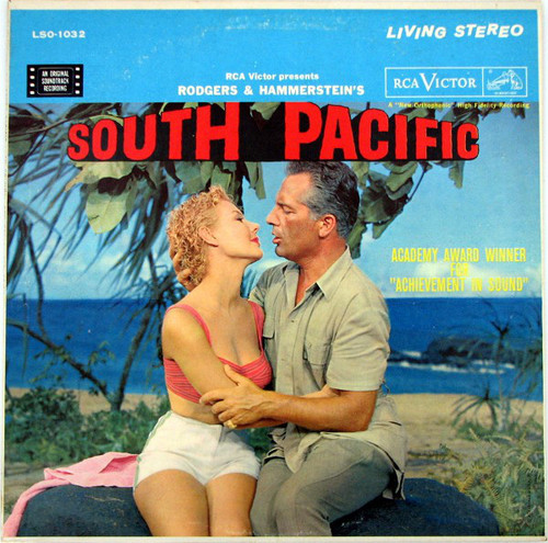 Rodgers & Hammerstein - RCA Victor Presents Rodgers & Hammerstein's South Pacific (An Original Soundtrack Recording) (LP, Album, RE)