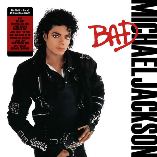 Michael Jackson - Bad (LP, Album, Car)_4256975982
