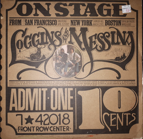 Loggins And Messina - On Stage (2xLP, Album, Ter)_4259987124