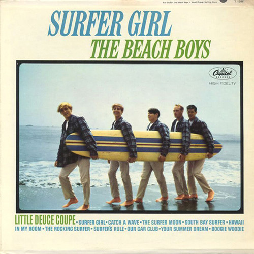 The Beach Boys - Surfer Girl (LP, Album, Mono, Los)_4259970096