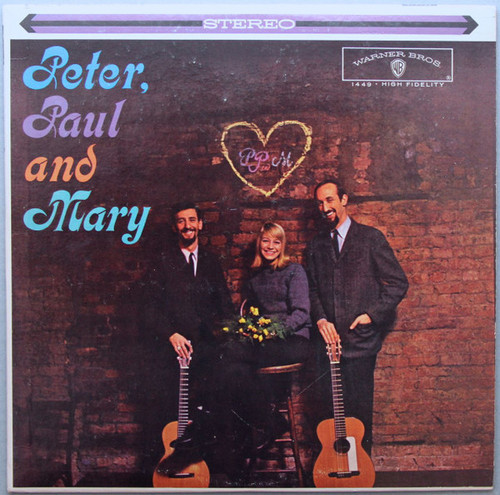 Peter, Paul And Mary* - Peter, Paul And Mary (LP, Album, M/Print, Gol)