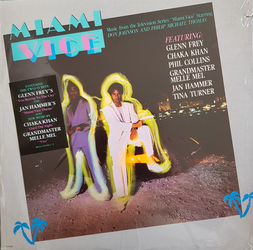 Various - Miami Vice (Music From The Television Series) (LP, Comp, Glo)_4279784058