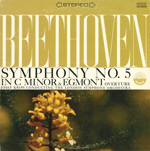 Beethoven* - Josef Krips Conducting The London Symphony Orchestra* - Symphony No. 5 In C Minor / Egmont Overture (LP, Album)