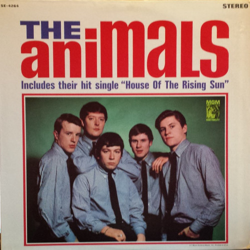 The Animals - The Animals (LP, Album, MGM)