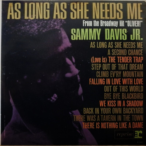 Sammy Davis Jr. - As Long As She Needs Me (LP, Album, Mono)_4340761773