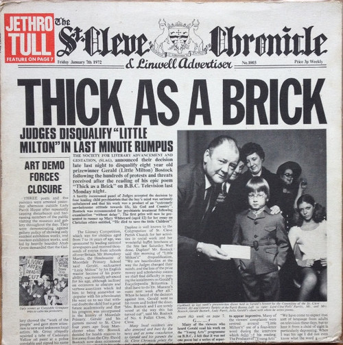 Jethro Tull - Thick As A Brick (LP, Album, New)_4345656225