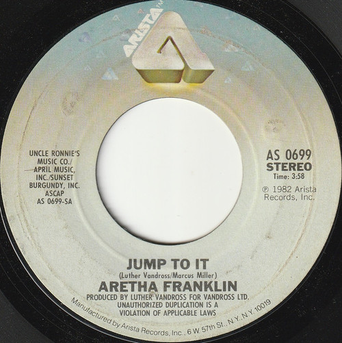 Aretha Franklin - Jump To It (7")