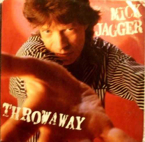Mick Jagger - Throwaway (7", Promo)