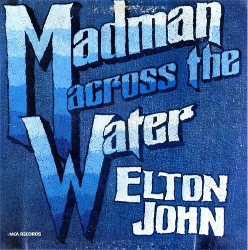 Elton John - Madman Across The Water (LP, Album, RE, Pin)