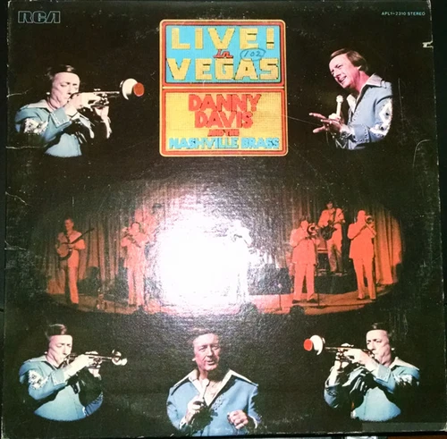 Danny Davis & The Nashville Brass - Live! in Vegas (LP, Album)