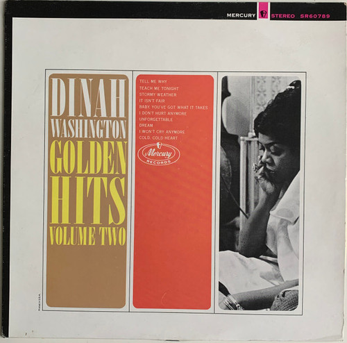 Dinah Washington - Golden Hits / Volume Two (LP, Comp, RE, Ter)