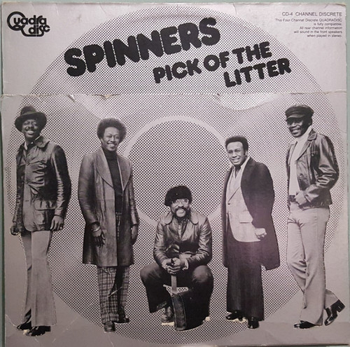 Spinners - Pick Of The Litter (LP, Album, Quad, Pre)