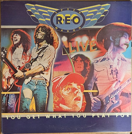 REO Speedwagon - You Get What You Play For (2xLP, Album, RE, San)