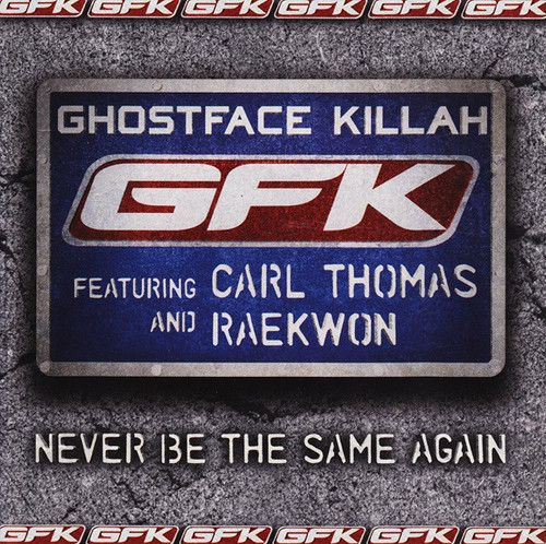 Ghostface Killah Featuring Carl Thomas And Raekwon - Never Be The Same Again (CD, Single, Promo)