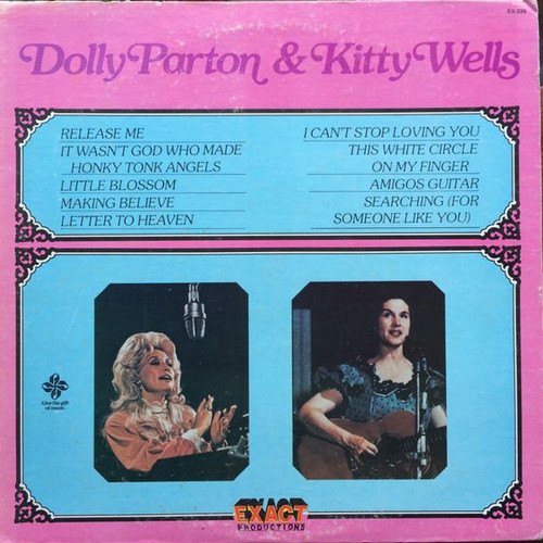 Dolly Parton & Kitty Wells - Dolly Parton & Kitty Wells (LP, Comp)