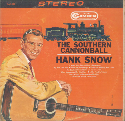 Hank Snow - The Southern Cannonball (LP, Album)