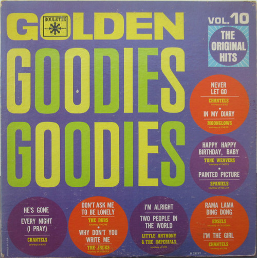 Various - Golden Goodies - Vol. 10 (LP, Comp, Mono)