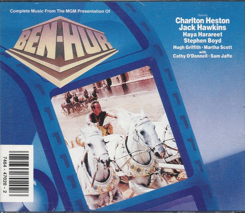 Miklós Rózsa - Complete Music From The MGM Presentation Of Ben-Hur (2xCD, Album, Comp)