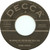 Webb Pierce - In The Jailhouse Now / I'm Gonna Fall Out Of Love With You - Decca - 9-29391 - 7", Single 1000136276