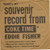 Eddie Fisher - Here's My Souvenir Record From Coke Time (7", EP, Roc)