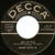Sammy Davis Jr. - Six Bridges To Cross / All Of You - Decca - 9-29402 - 7" 1092128130