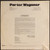 Porter Wagoner - Experience - RCA - LSP-4810 - LP, Album, Roc 1884650542