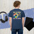 Unisex garment-dyed pocket t-shirt BTR Logo Pocket - Groove Design on Back