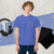Unisex garment-dyed pocket t-shirt BTR Logo Pocket - Groove Design on Back