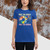 Women's short sleeve t-shirt "Feel the Groove" with BullTrax Logo Tag on Back