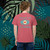 Unisex garment-dyed pocket t-shirt Comfort Colors 33RPM with BTR Tag Logo on Pocket