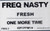 Freq Nasty - Fresh / One More Time (12", Single)