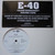 E-40 - Quarterbackin' / Gasoline (12", Promo)
