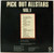 Various - Pick Out Allstars Vol. 1 (LP, Comp)