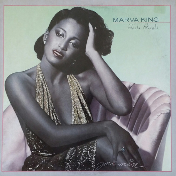 Marva King - Feels Right (LP, Album, Promo)