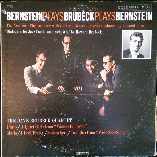 The Dave Brubeck Quartet - Bernstein Plays Brubeck Plays Bernstein (LP, Mono)