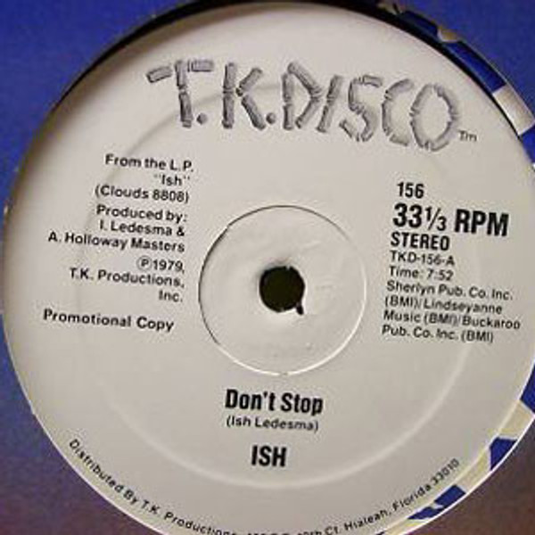 Ish* - Don't Stop (12", Promo)