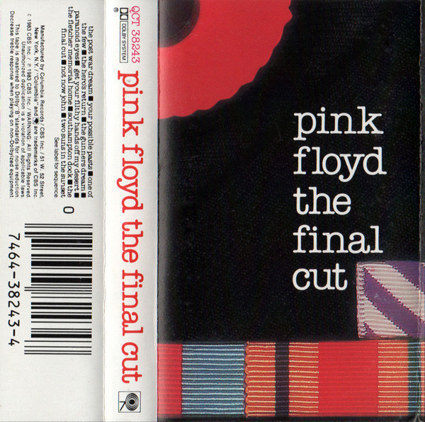 Pink Floyd - The Final Cut (Cass, Album)