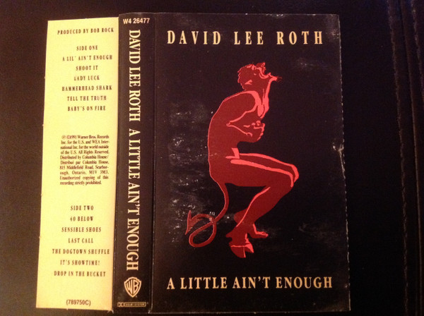 David Lee Roth - A Little Ain't Enough (Cass, Album, Club, Dol)