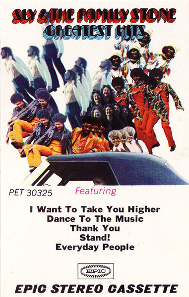 Sly & The Family Stone - Greatest Hits (Cass, Comp, RE, Dol)