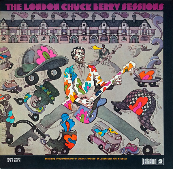 Chuck Berry - The London Chuck Berry Sessions - Bellaphon - BLPS 19098 - LP, Album, Gat 575328895