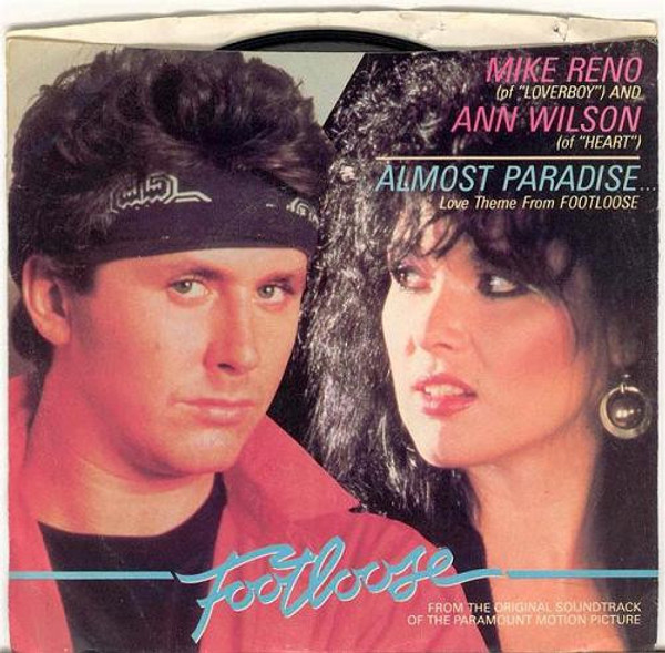 Mike Reno And Ann Wilson - Almost Paradise... (Love Theme From Footloose) - Columbia - 38-04418 - 7", Single, Styrene, Car 596267862