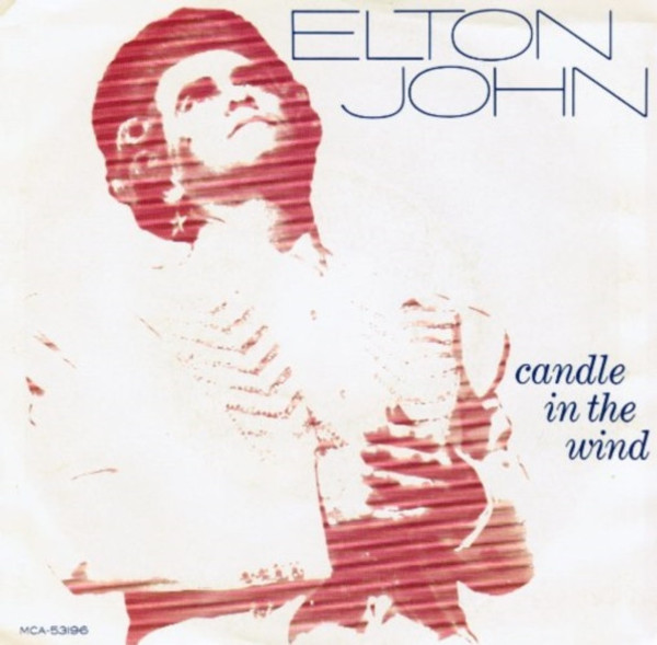Elton John - Candle In The Wind (7", Single, Pin)