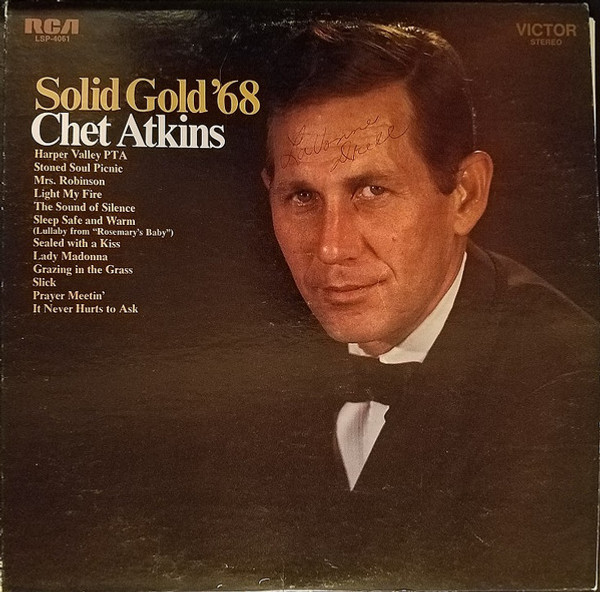 Chet Atkins - Solid Gold '68 (LP, Album, Hol)