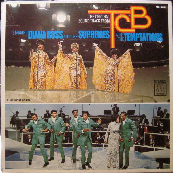 Diana Ross And The Supremes With The Temptations - TCB (LP, Album, Gat)