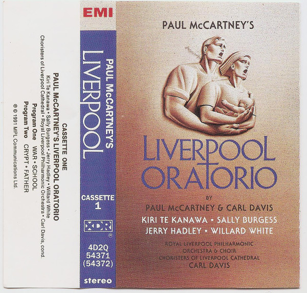 Paul McCartney - Liverpool Oratorio (2xCass, Album)
