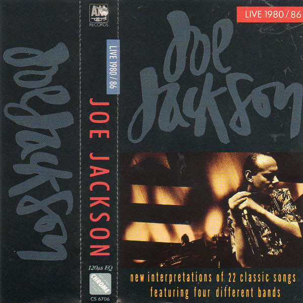 Joe Jackson - Live 1980/86 (2xCass, Album)