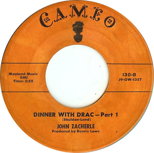 John Zacherle - Dinner With Drac (7", Single)