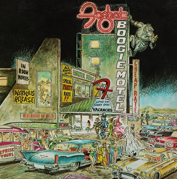 Foghat - Boogie Motel (LP, Album, Mon)